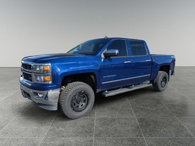 2014 Chevrolet Silverado 1500 — rear three-quarter view