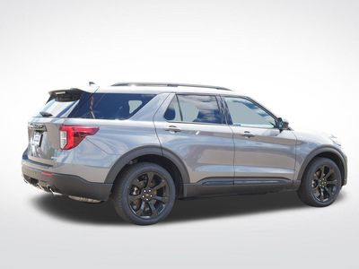 2024 Ford Explorer — rear three-quarter view