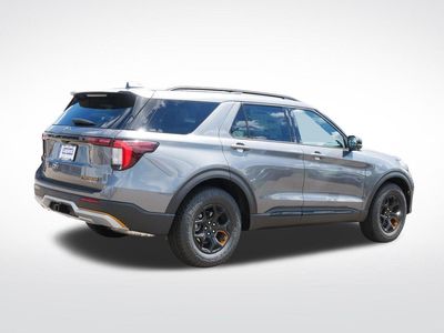 2026 Ford Explorer — rear three-quarter view