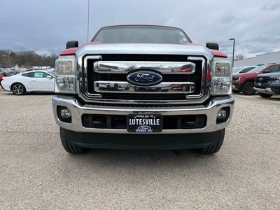 2013 Ford F-250 — rear three-quarter view