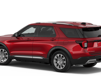 2026 Ford Explorer — side profile view