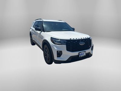 2025 Ford Explorer — rear three-quarter view