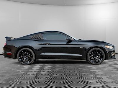 2015 Ford Mustang — side profile view