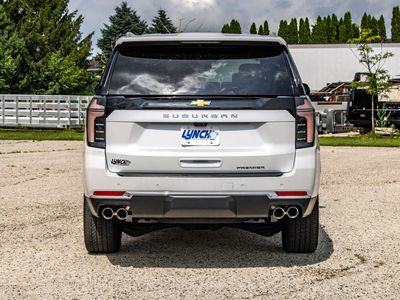 2025 Chevrolet Suburban — rear three-quarter view