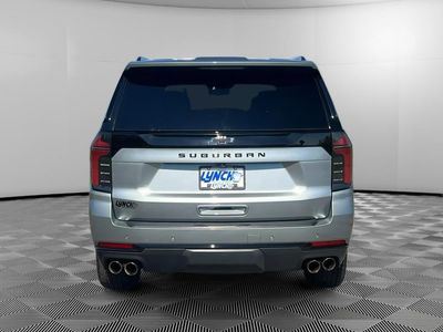 2025 Chevrolet Suburban — rear three-quarter view