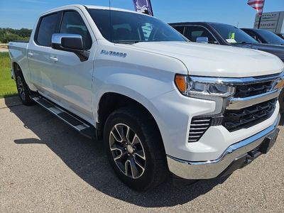 2022 Chevrolet Silverado — rear three-quarter view