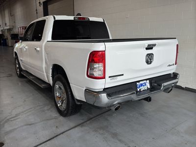2020 RAM 1500 — rear three-quarter view