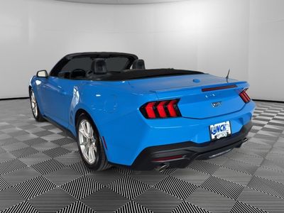 2025 Ford Mustang — rear three-quarter view
