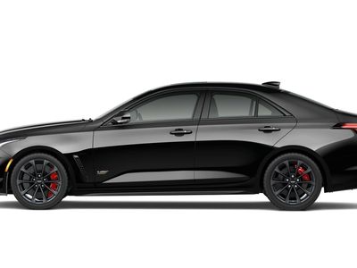 2026 Cadillac CT4-V — rear three-quarter view