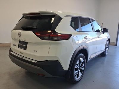 2023 Nissan Rogue — rear three-quarter view