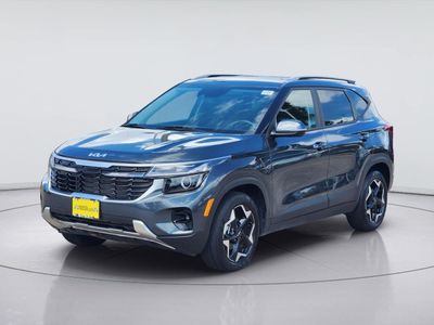 2025 Kia Seltos — rear three-quarter view