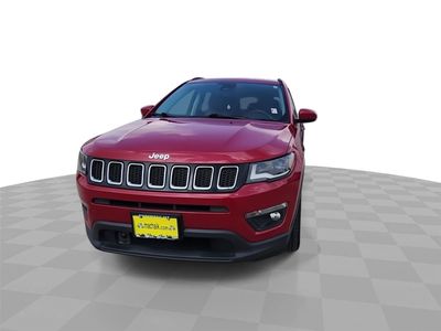 2018 Jeep Compass — rear three-quarter view