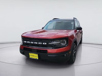 2022 Ford Bronco Sport — rear three-quarter view