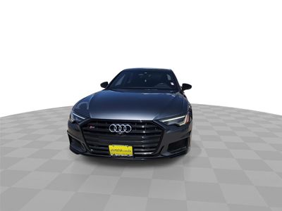 2020 Audi S6 — rear three-quarter view