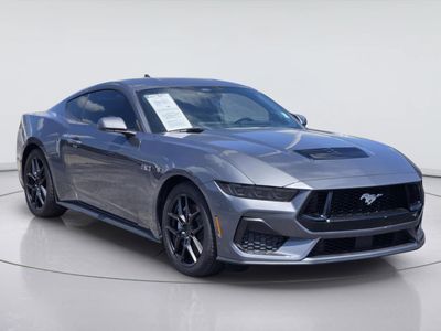 2026 Ford Mustang — rear three-quarter view