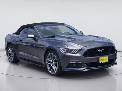 2016 Ford Mustang — rear three-quarter view