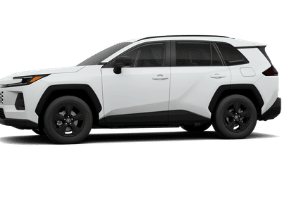 2026 Toyota RAV4 — rear three-quarter view
