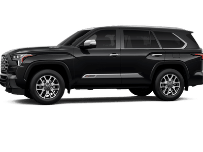 2026 Toyota Sequoia — rear three-quarter view