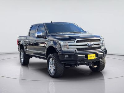 2018 Ford F-150 — rear three-quarter view