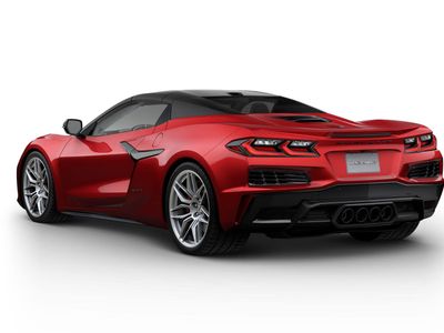 2027 Chevrolet Corvette Z06 — rear three-quarter view