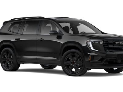 2026 GMC Acadia — interior view