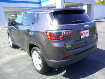 2022 Jeep Compass — rear three-quarter view
