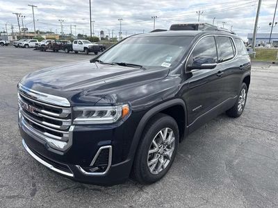 2021 GMC Acadia — rear three-quarter view