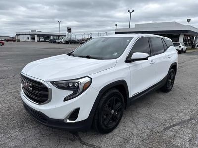 2020 GMC Terrain — rear three-quarter view