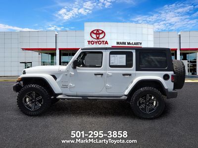 2018 Jeep Wrangler — side profile view