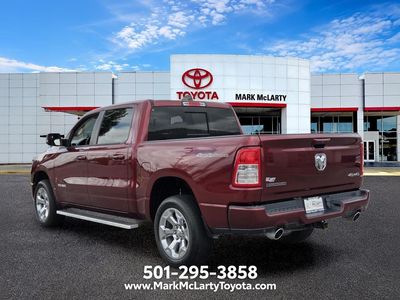 2020 RAM 1500 — rear three-quarter view