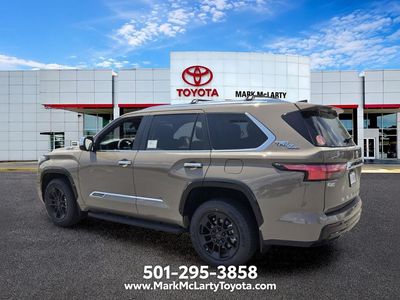 2026 Toyota Sequoia — rear three-quarter view