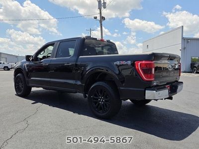 2022 Ford F-150 — rear three-quarter view