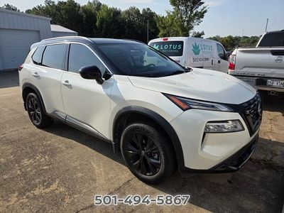 2023 Nissan Rogue — rear three-quarter view