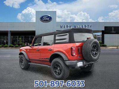 2022 Ford Bronco — rear three-quarter view