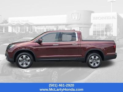 2017 Honda Ridgeline — rear three-quarter view
