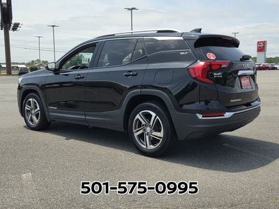 2021 GMC Terrain — rear three-quarter view