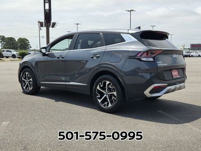2024 Kia Sportage — rear three-quarter view