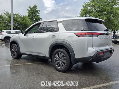 2024 Nissan Pathfinder — rear three-quarter view