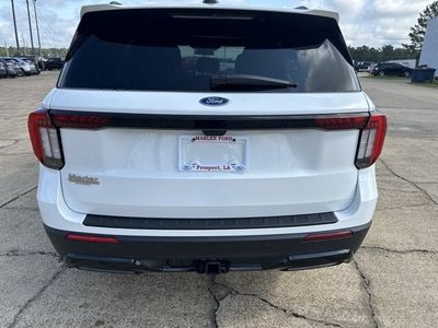 2026 Ford Explorer — rear three-quarter view