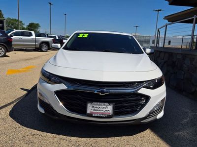 2022 Chevrolet Malibu — rear three-quarter view