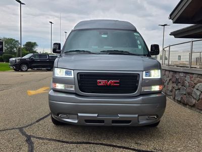2026 GMC Savana Cargo — rear three-quarter view