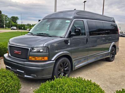 2026 GMC Savana Cargo — rear three-quarter view