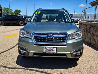 2017 Subaru Forester — rear three-quarter view