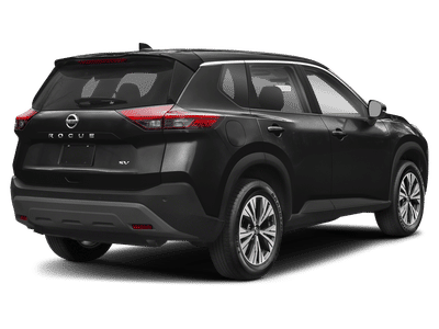2023 Nissan Rogue — rear three-quarter view