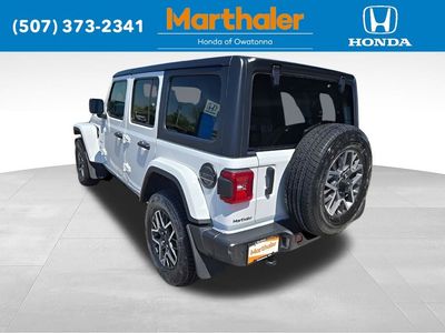 2024 Jeep Wrangler — rear three-quarter view