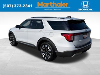 2025 Ford Explorer — rear three-quarter view