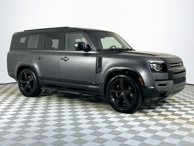 2025 Land Rover Defender 130 — rear three-quarter view
