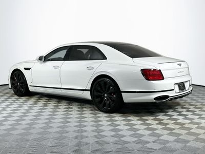 2022 Bentley Flying Spur — rear three-quarter view