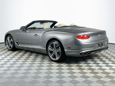 2021 Bentley Continental GTC — rear three-quarter view