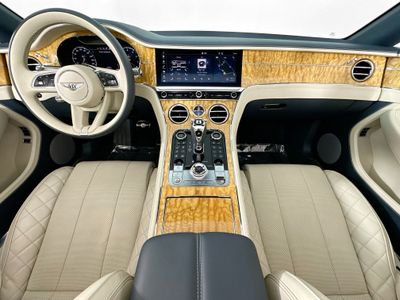 2021 Bentley Continental GTC — interior view